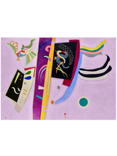 Kandinsky Orange Violet - Art Print